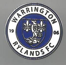 Pin Warrington Rylands FC
